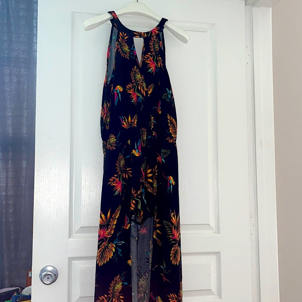 Floral romper dress